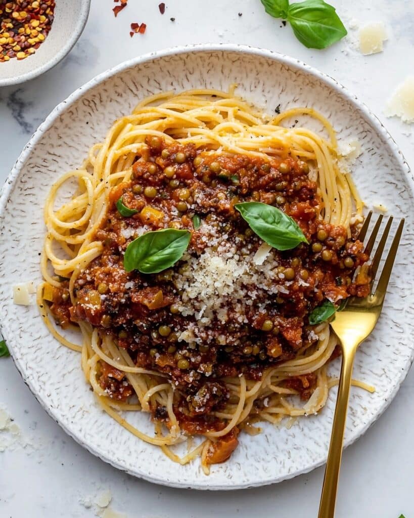 Lentil Bolognese Recipe