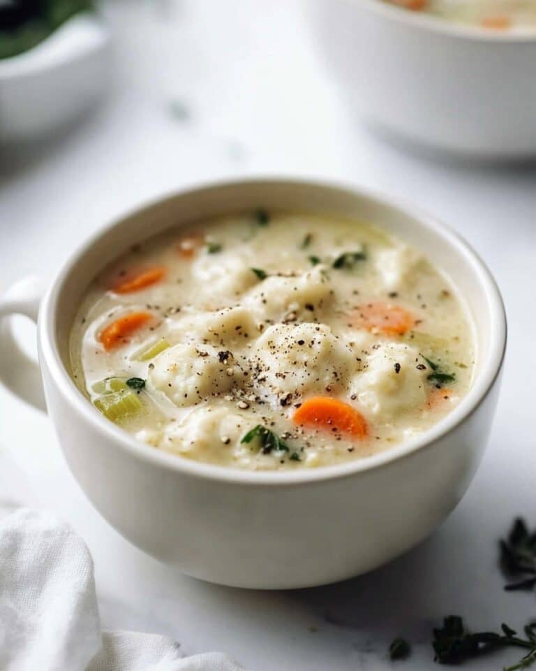 Winter Chicken Soup with Ricotta Dumplings Recipe