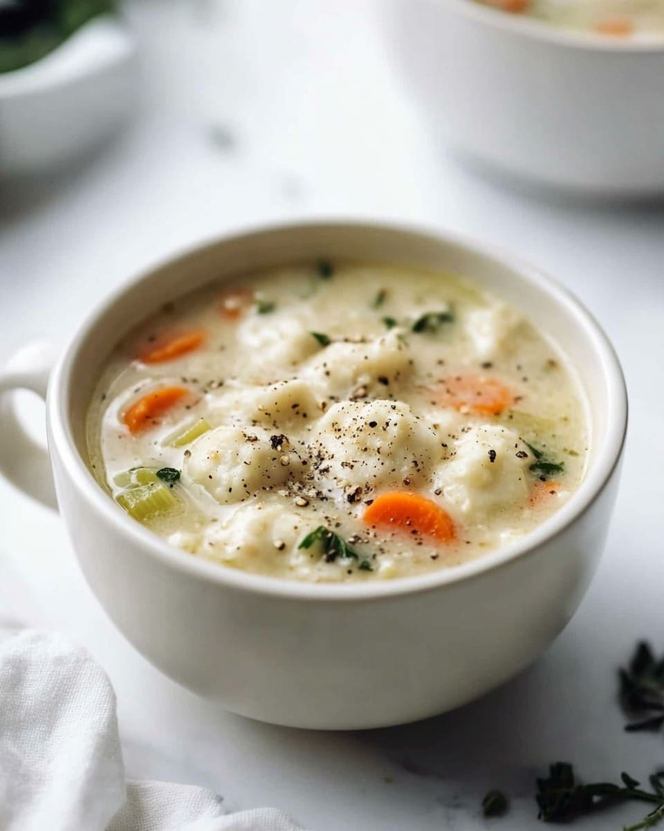 Winter Chicken Soup with Ricotta Dumplings Recipe
