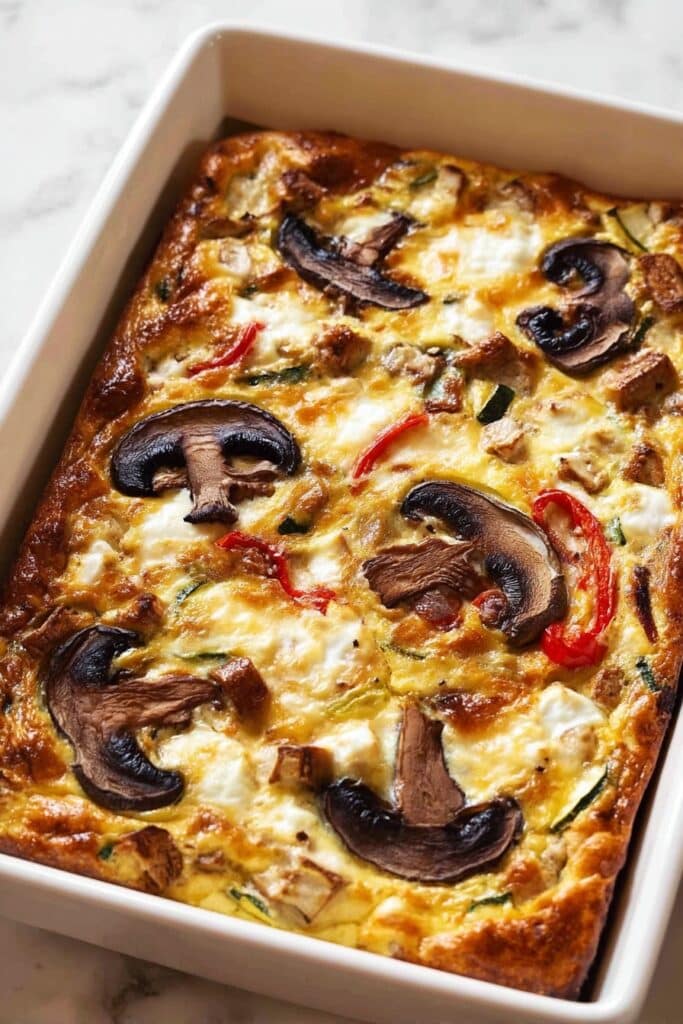 Baked Vegetable Frittata Recipe