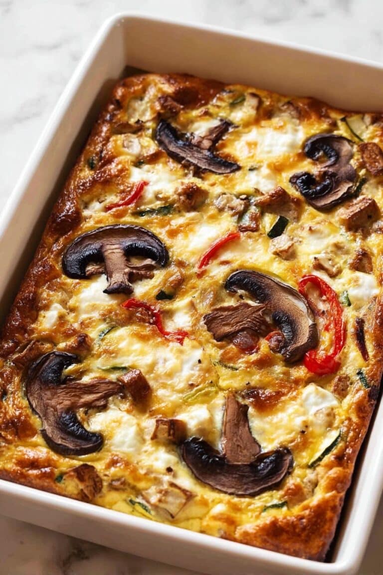Baked Vegetable Frittata Recipe