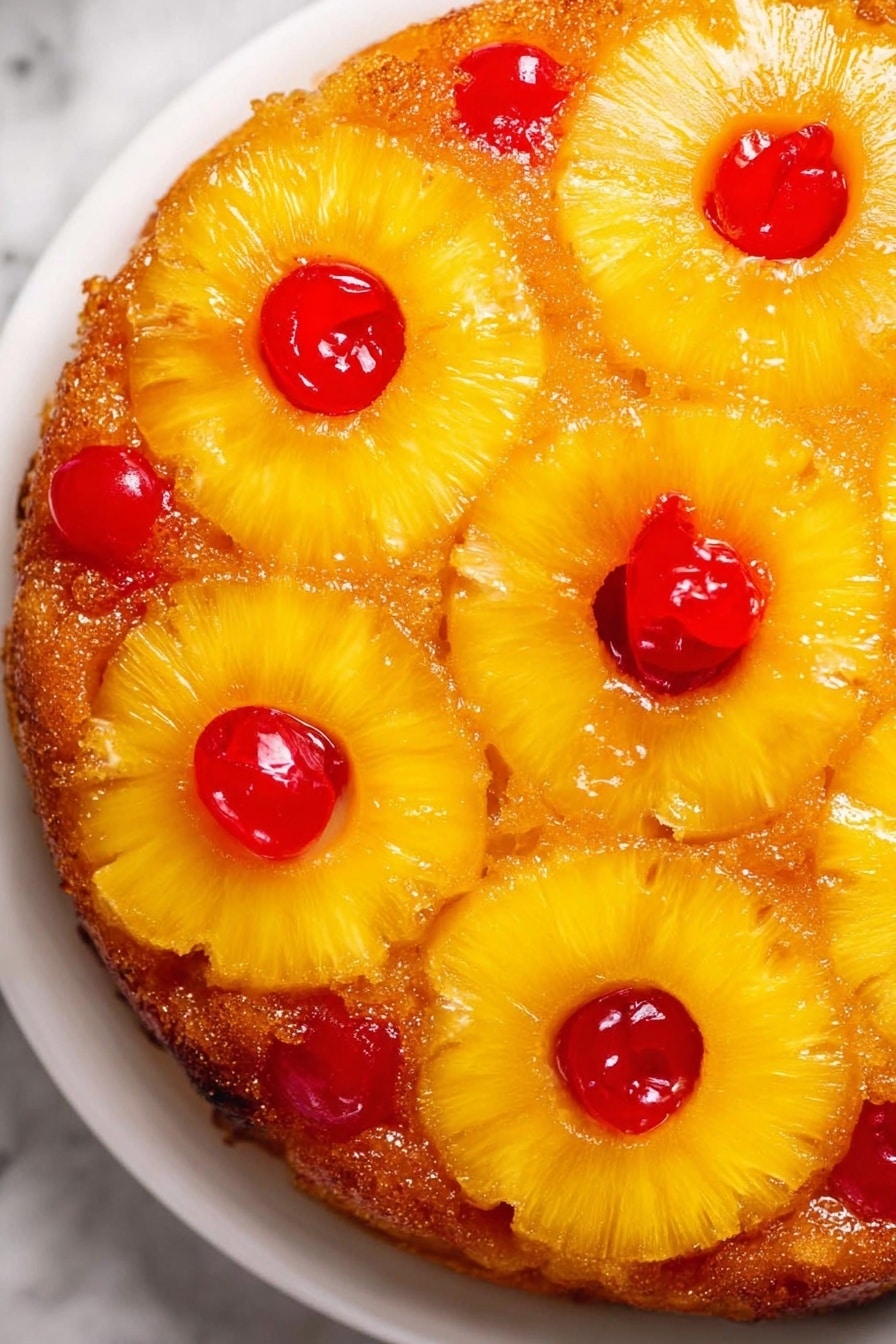 Pineapple Upside Down Cake Recipe