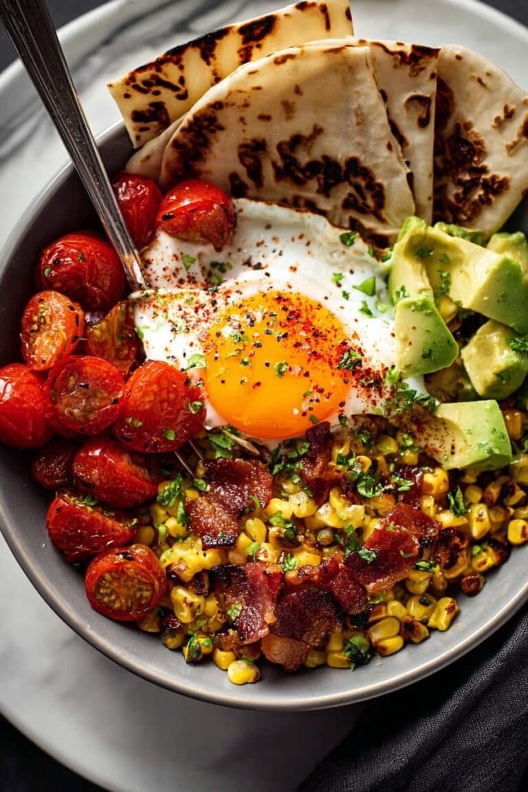 Miso Butter Corn with Bacon and Green Onion Recipe