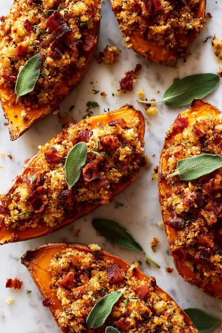 Holiday Stuffed Sweet Potato Recipe