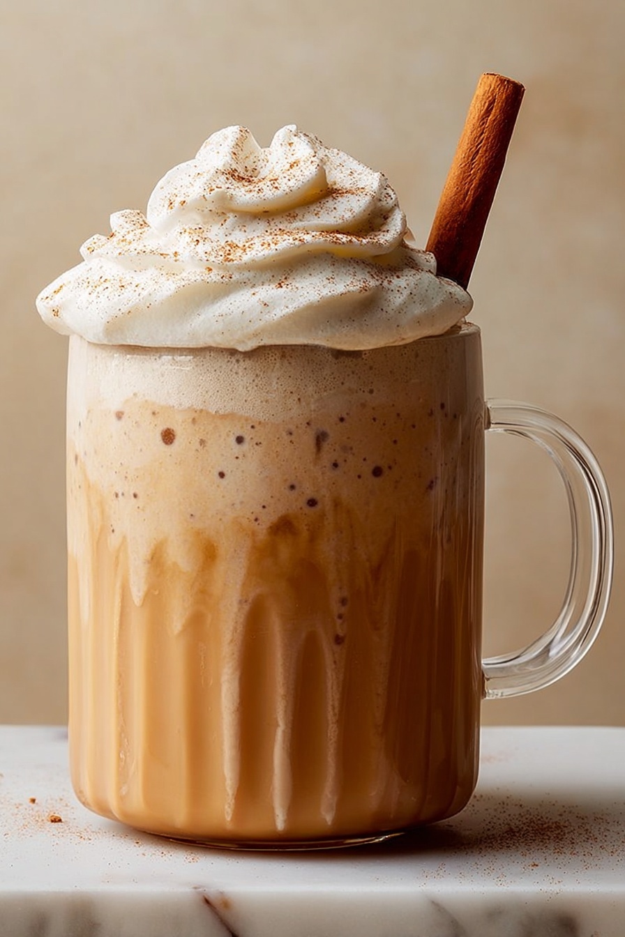 Spiked Pumpkin Chai Latte Recipe - Serving Suggestion