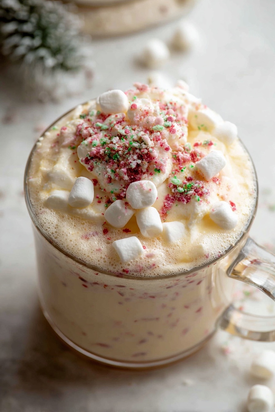 Creamy White Hot Chocolate Recipe - Recipe Step