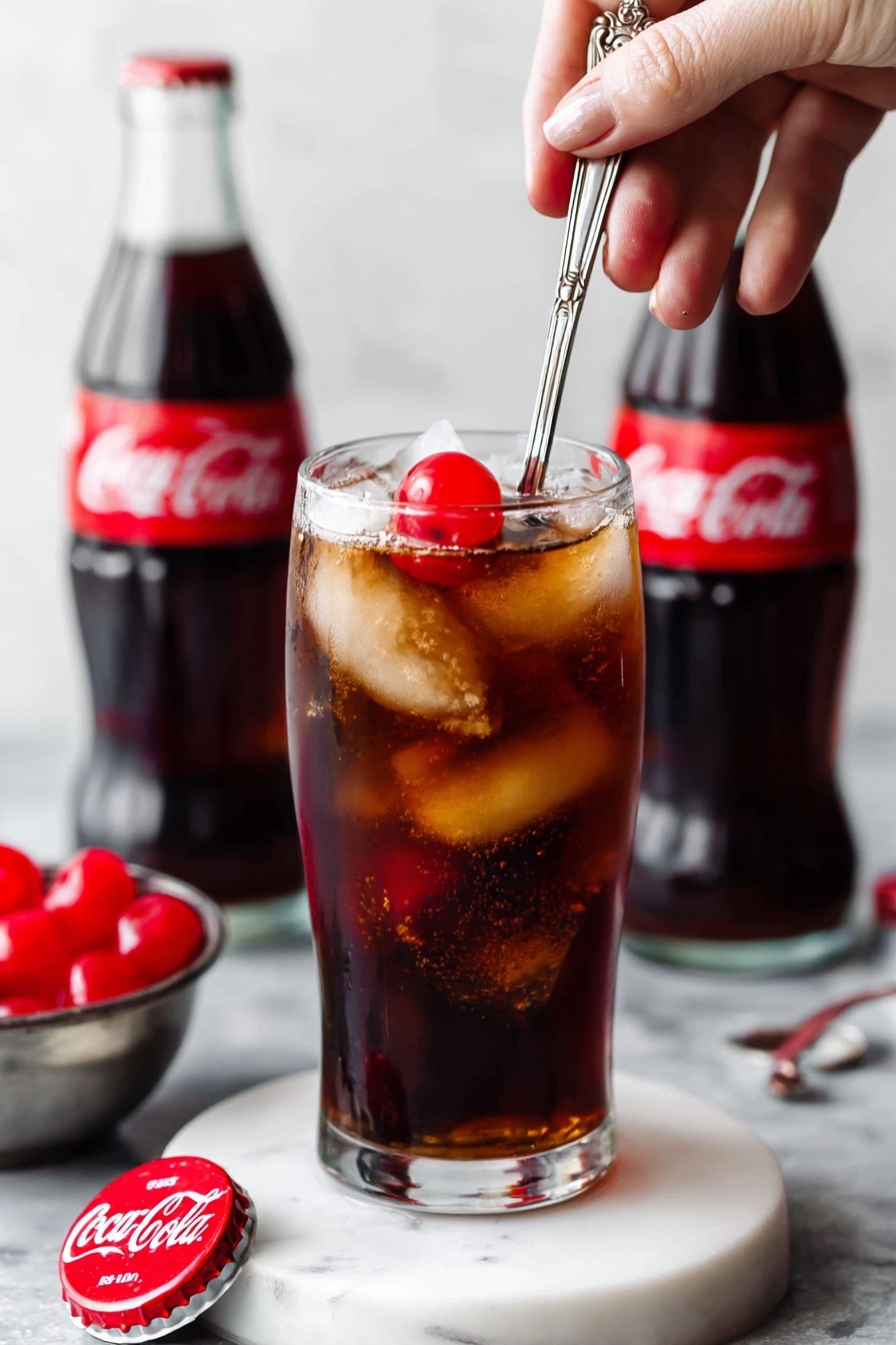 Roy Rogers Drink Recipe Easy Grenadine Coke Recipe - Serving Suggestion