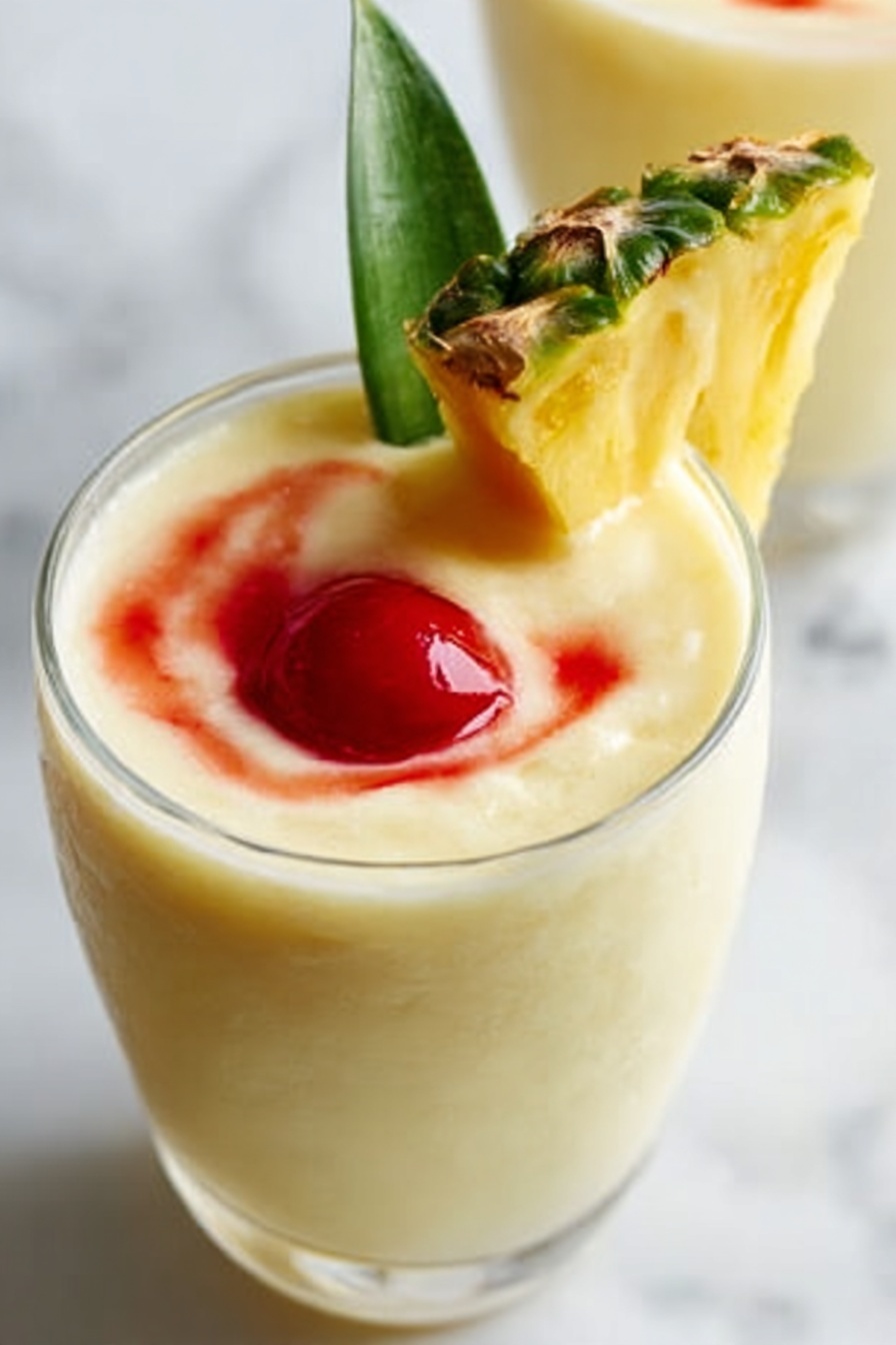 Perfect Pina Colada Recipe - Serving Suggestion