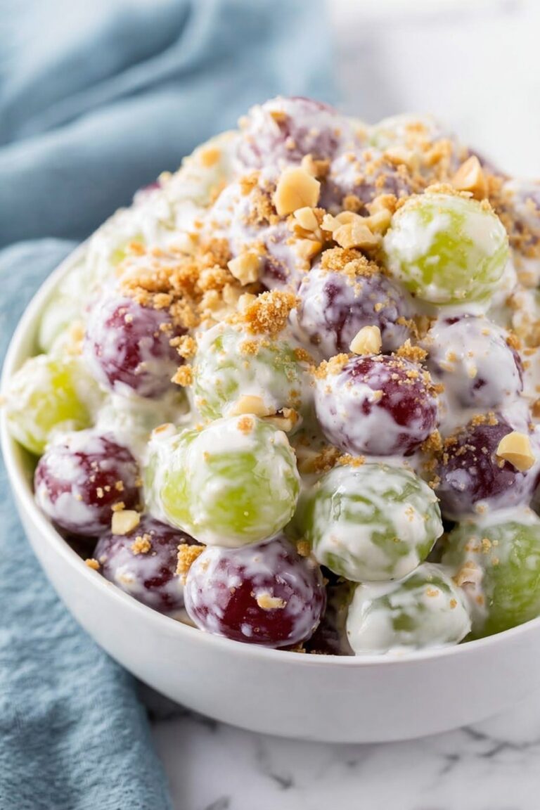 Cream Cheese Grape Salad Recipe