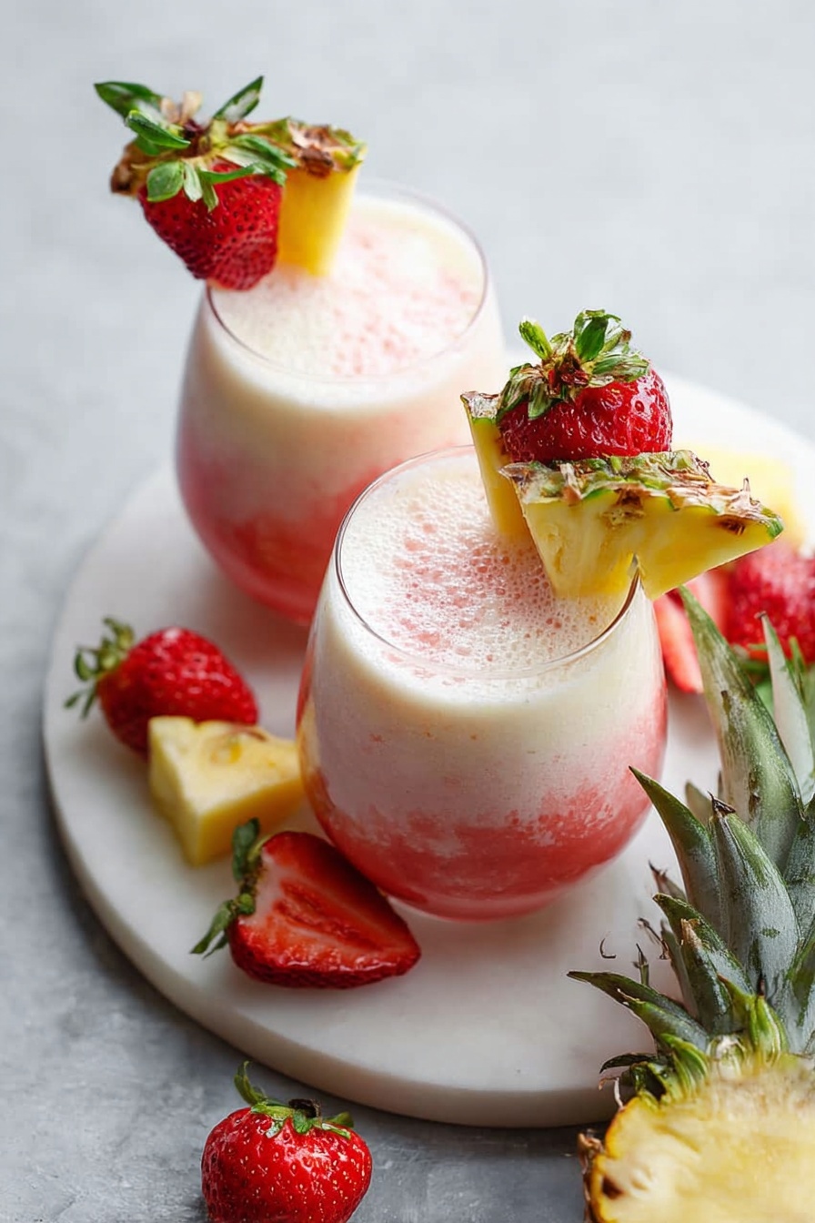 Lava Flow Smoothie Recipe - Recipe Step