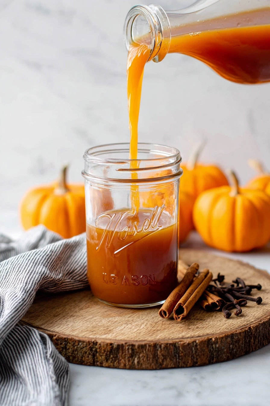 Harry Potter Pumpkin Juice Recipe - Serving Suggestion
