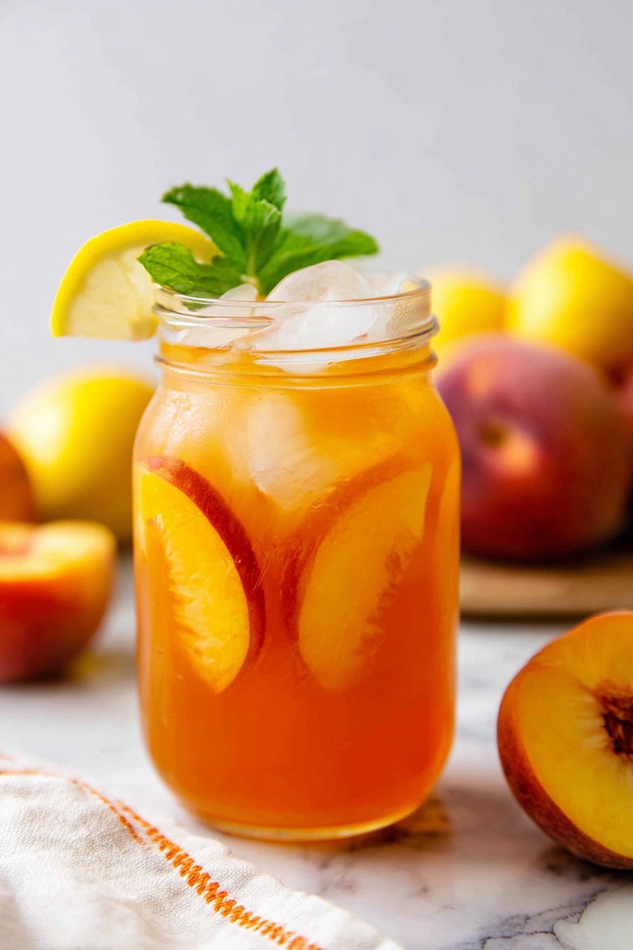 Peach Lemonade Recipe - Recipe Step
