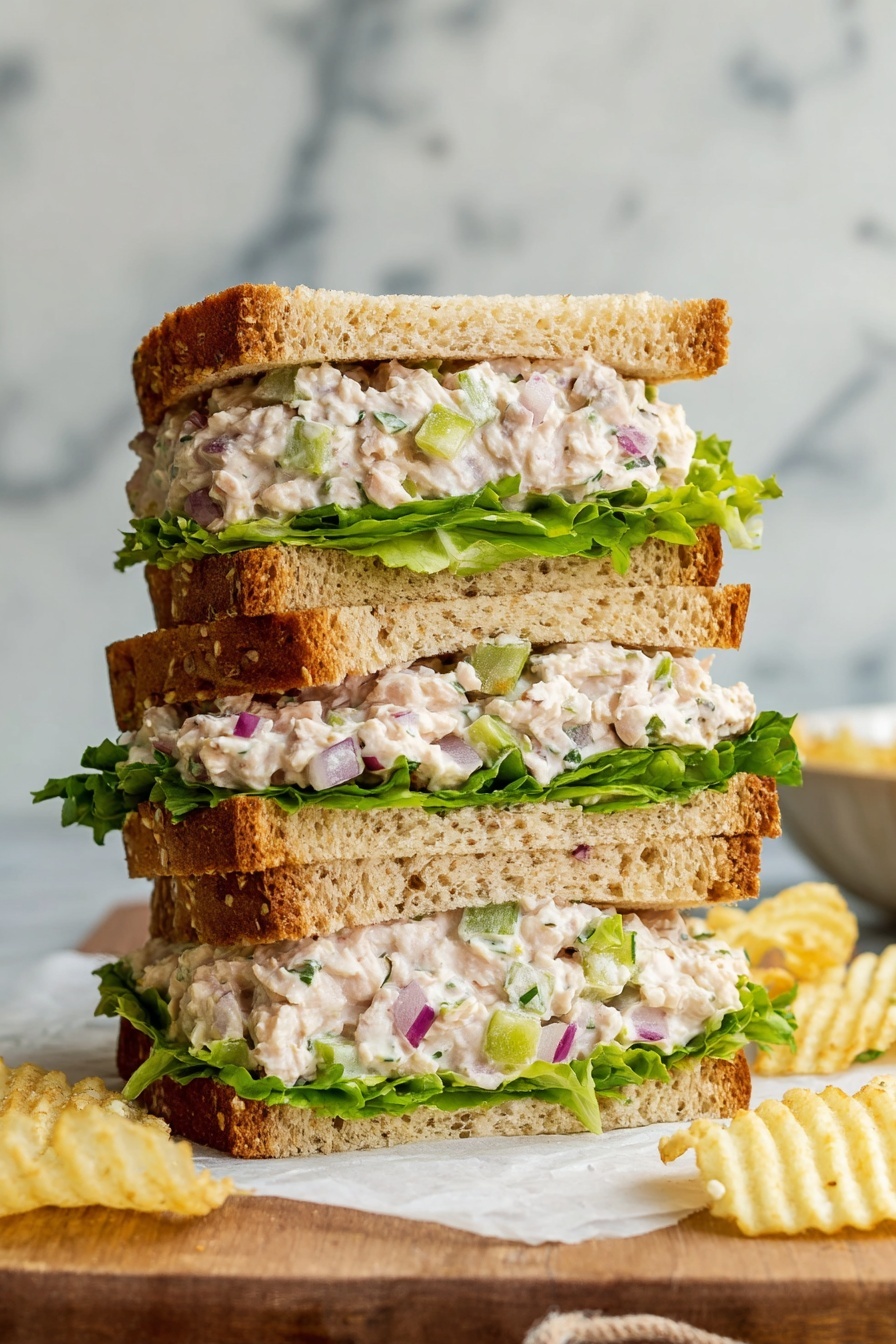 Ultimate Tuna Salad Recipe - Serving Suggestion