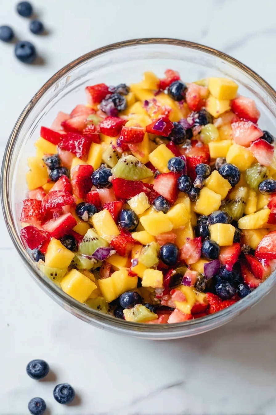 Fruit Salsa with Cinnamon Chips Recipe - Recipe Step