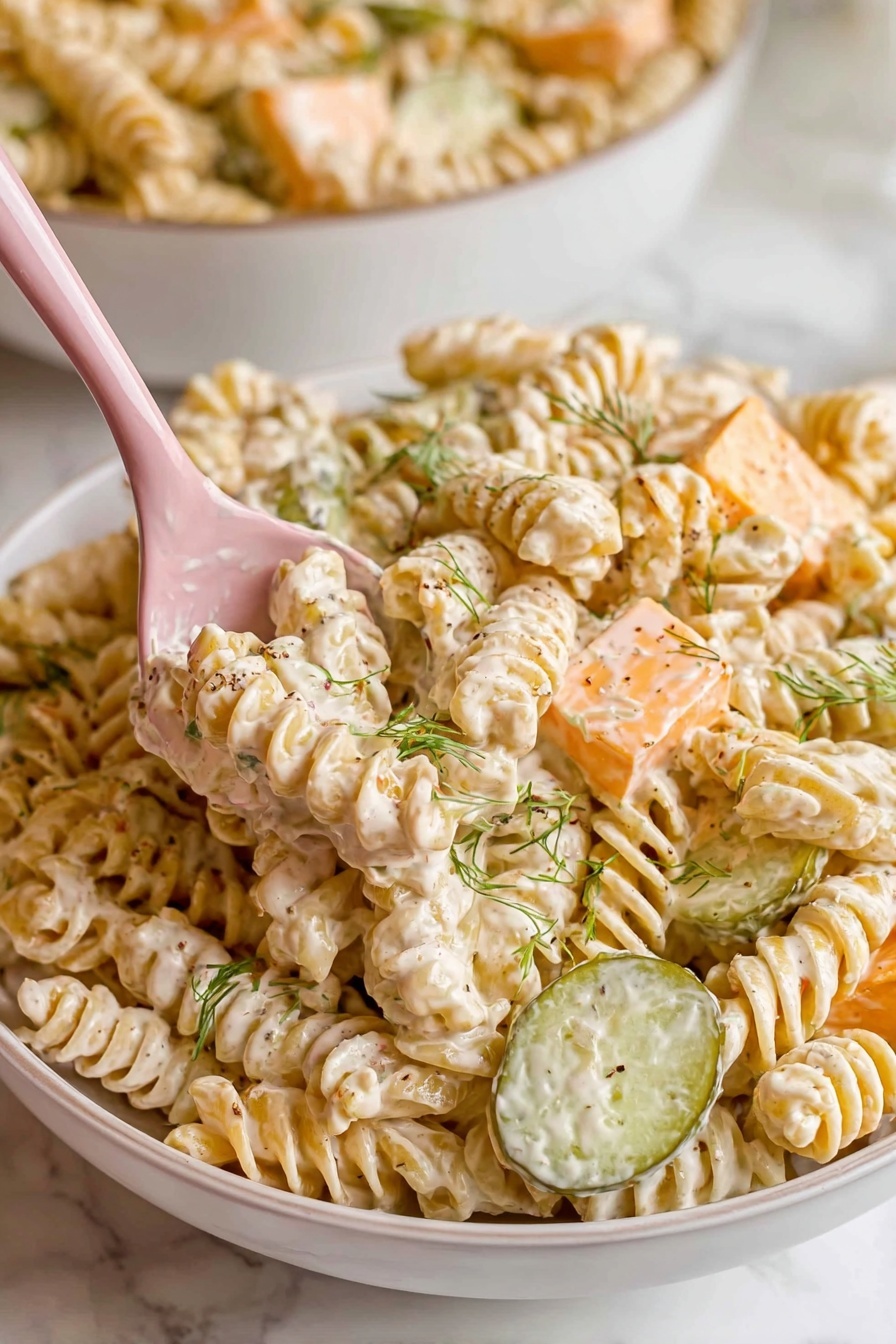 Dill Pickle Pasta Salad Recipe - Recipe Step