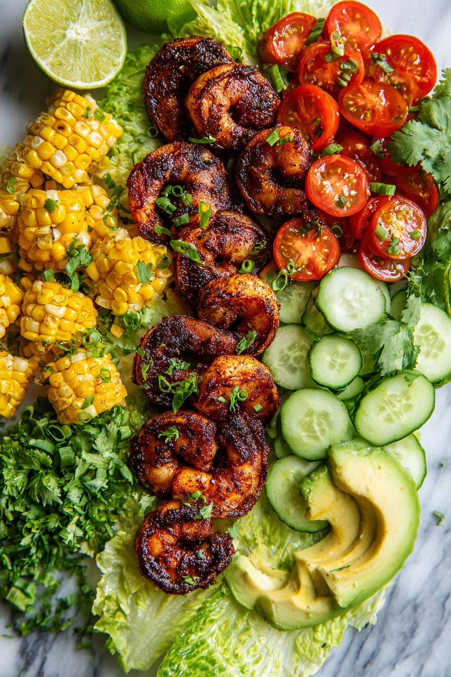 Blackened Shrimp and Corn Salad Recipe - Ingredients