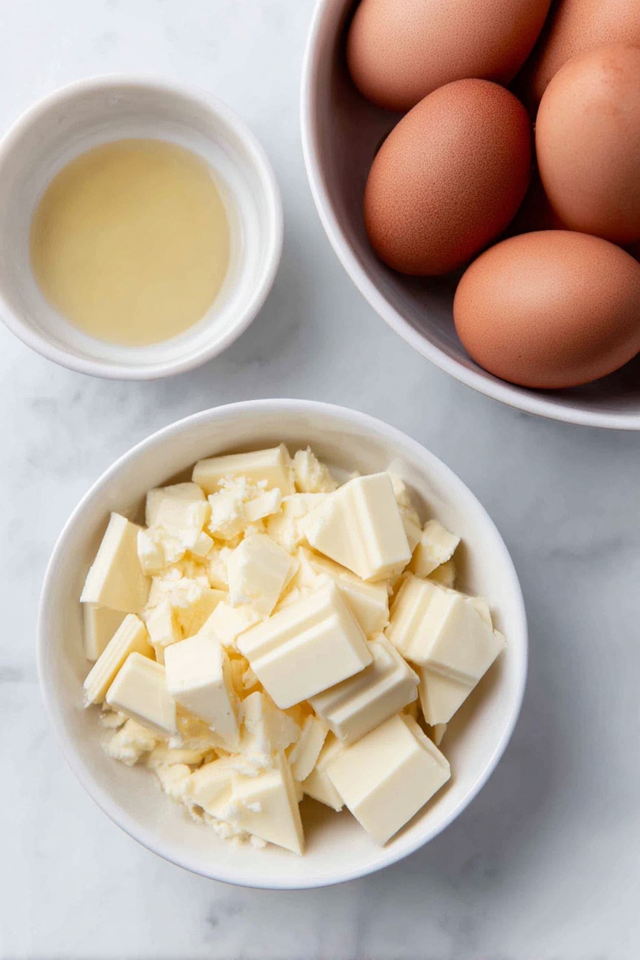 Creamy White Hot Chocolate Recipe - Ingredients