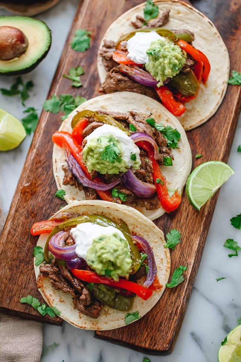 Air Fryer Steak Fajitas Recipe
