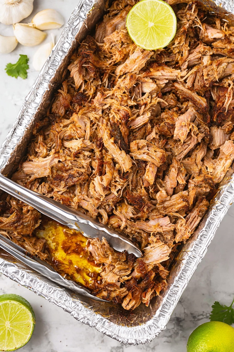 Slow Cooker Carnitas Recipe - Serving Suggestion