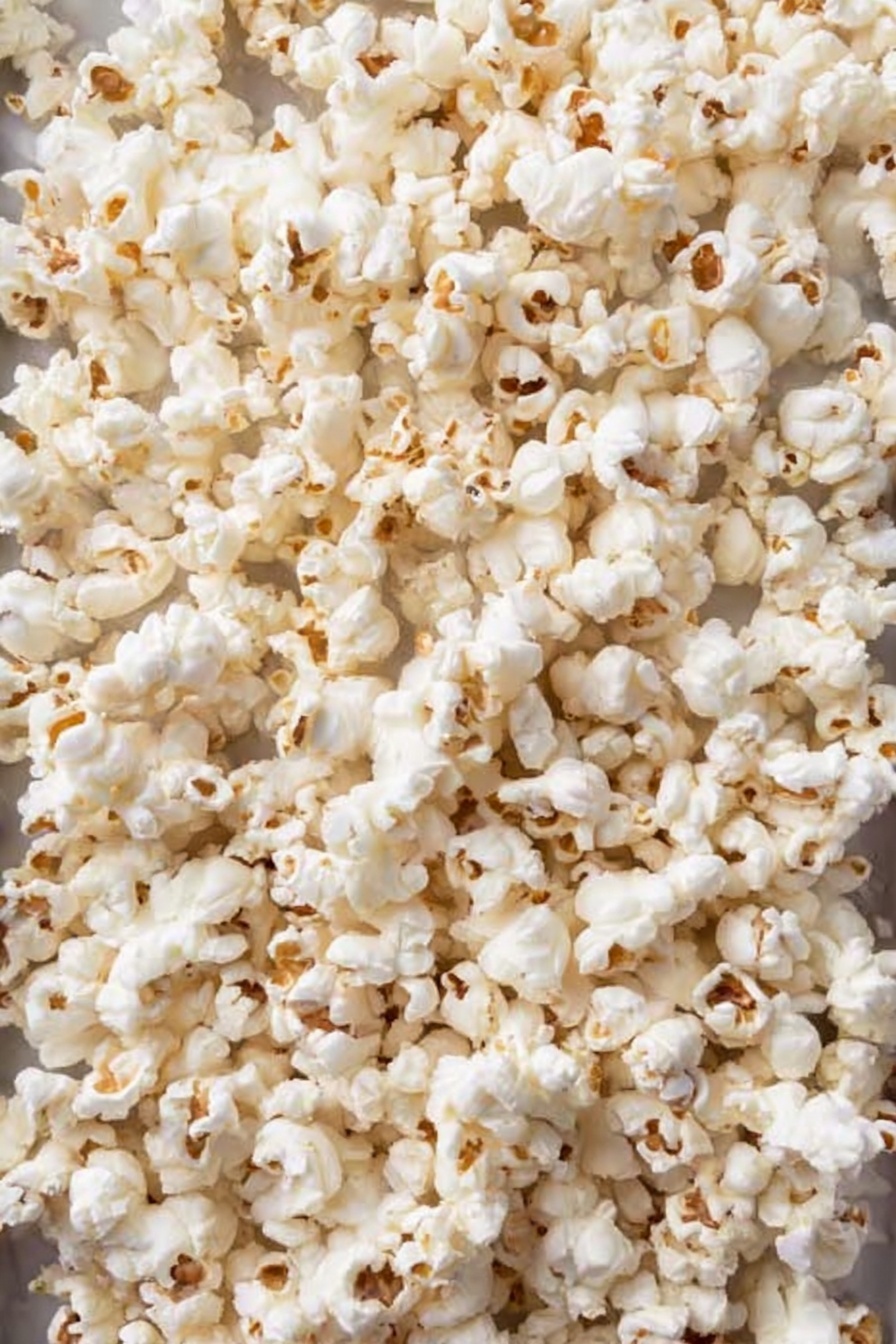 Christmas Popcorn Crunch Recipe - Step by Step Instructions