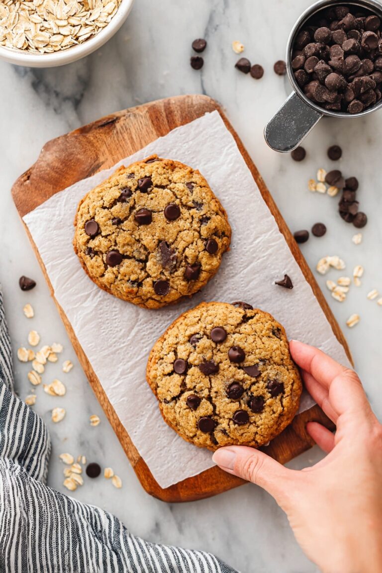 Giant Air Fryer Oatmeal Cookie Recipe
