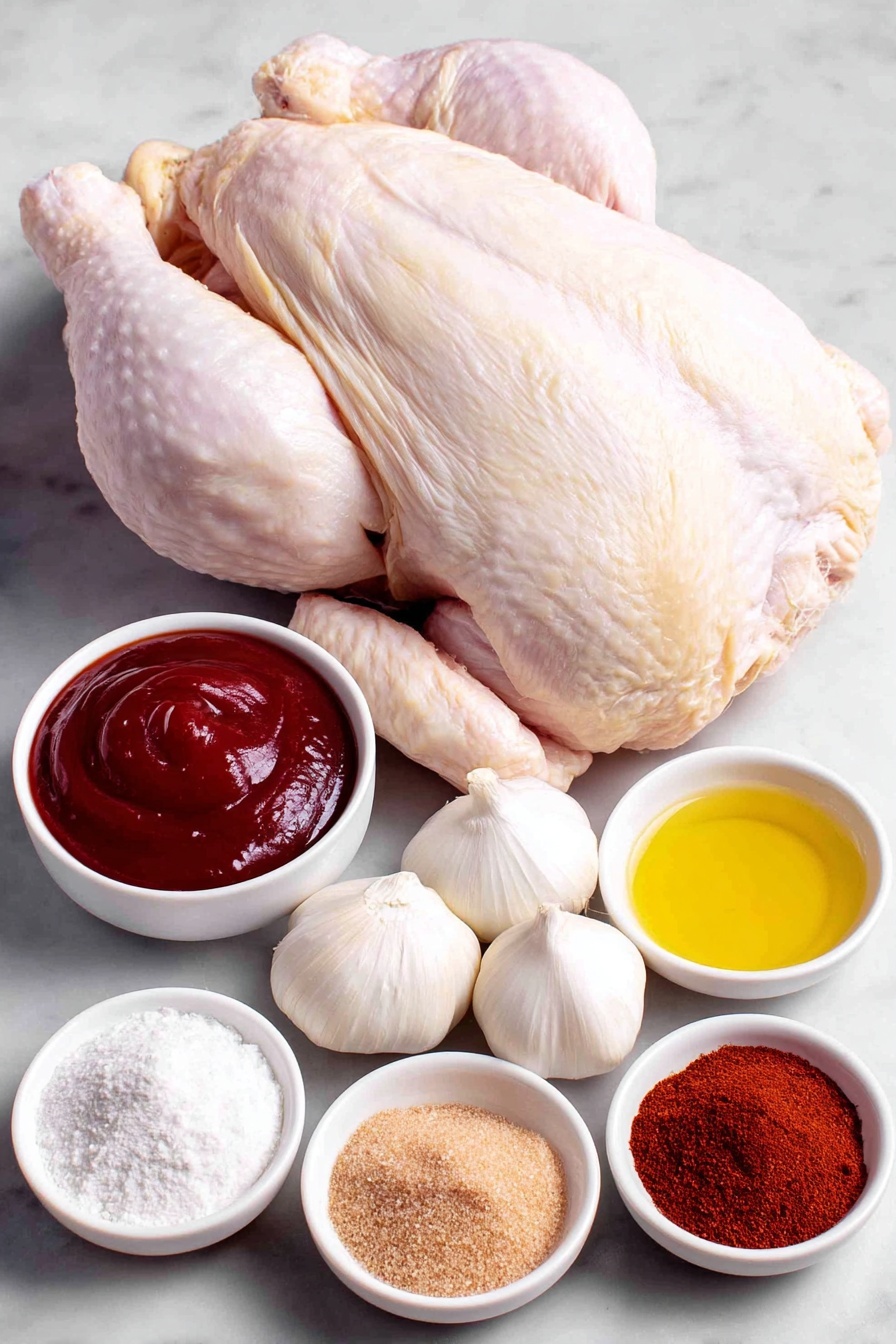 Grilled Cola BBQ Chicken Recipe - Ingredients