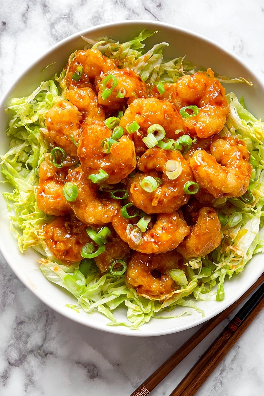 Crispy Bang Bang Shrimp Recipe - Serving Suggestion