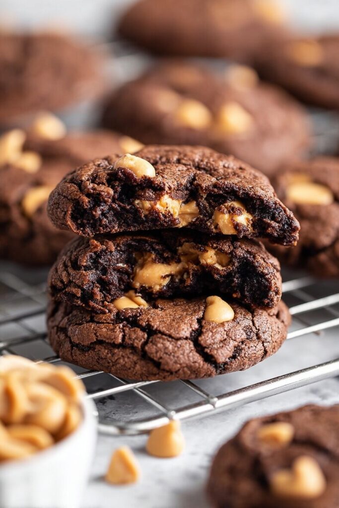 Peanut Butter Chip Chocolate Cookies Recipe