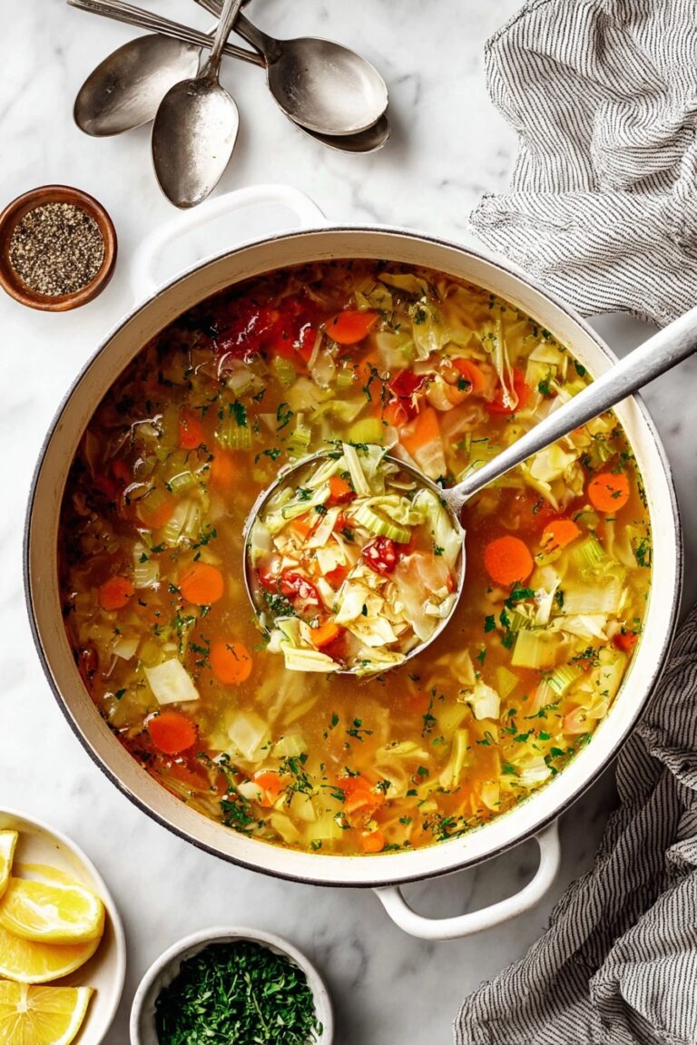 Healthy Cabbage Soup Recipe
