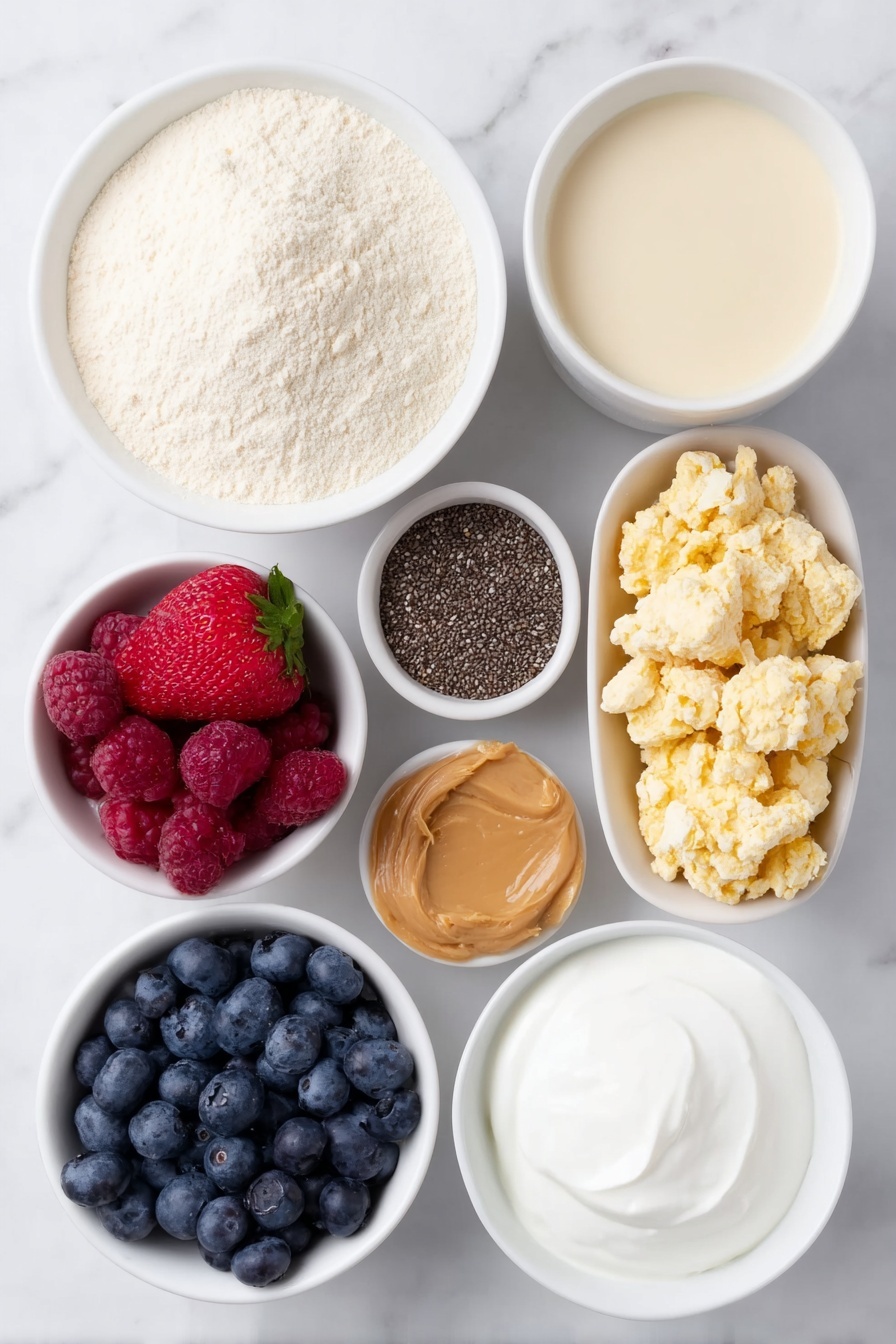 Protein Chia Pudding with Greek Yogurt Recipe - Ingredients