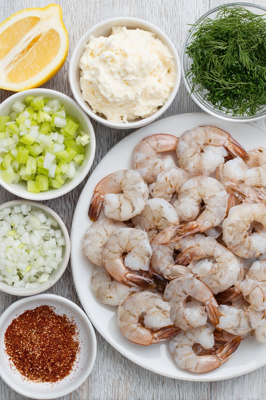 Shrimp Salad with Fresh Herbs Recipe - Ingredients