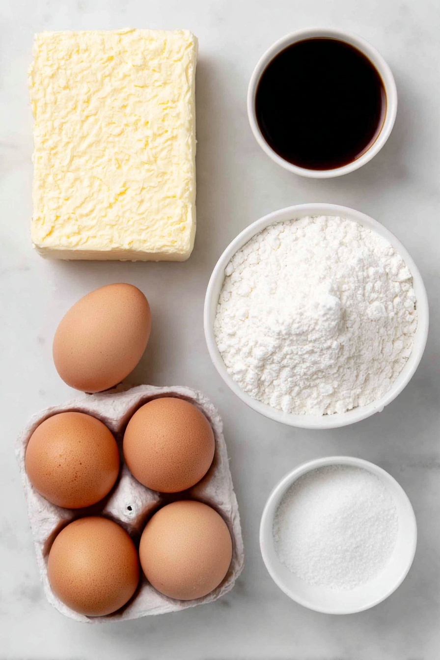 Cream Cheese Cake Mix Bars Recipe - Ingredients